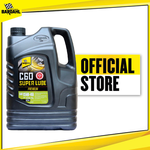 Bardahl C60 Premium Diesel 15W-40 CI4/SL - 7 Litre NB27287-I