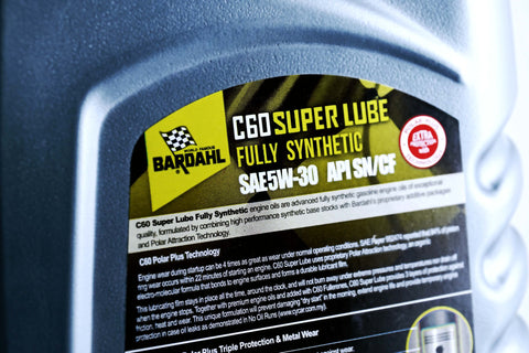 Bardahl C60 Fully Synthetic 5W-30 SN/CF - 4 Litre NB20204-N