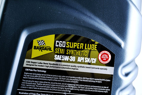 Bardahl C60 Semi Synthetic 5W-30 SN/CF - 4 Litre NB21224-N