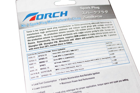 Torch Spark Plug (K5RF-11) - SET OF 3
