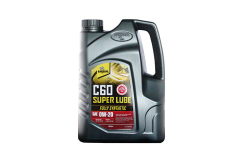 Bardahl C60 Fully Synthetic 0W-20 SP-RC/ILSAC GF-6A - 4Litre NB20224-P