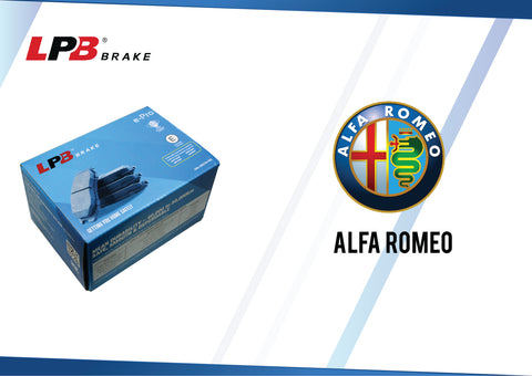 NA10861 Front Pads Alfa Romeo 147